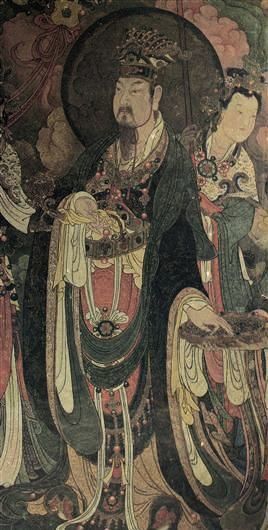 法海寺壁画-32大梵天全身像