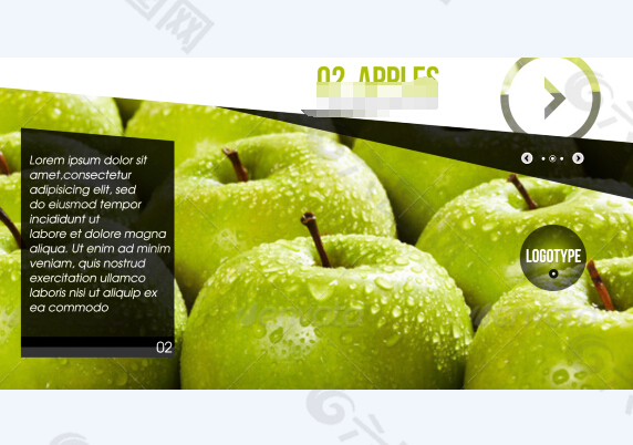 水果主题超市宣传片视频AE模板
