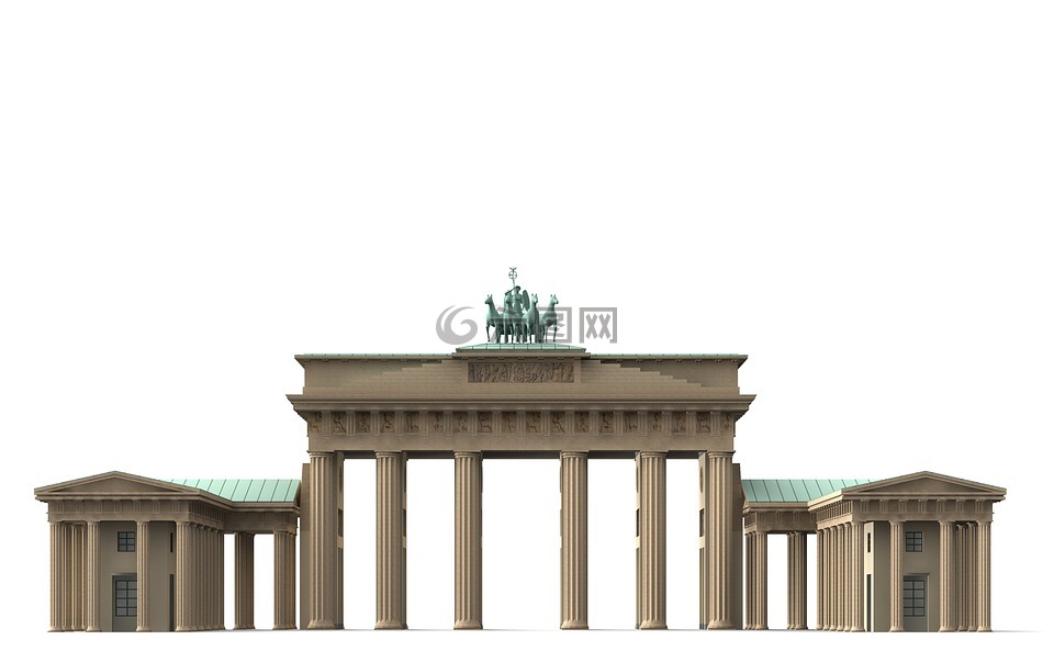 勃兰登堡门,柏林,具有里程碑意义