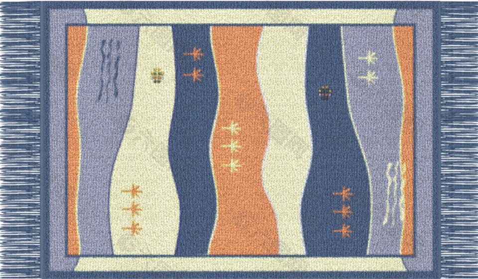 现代简约地毯贴图JPG图片