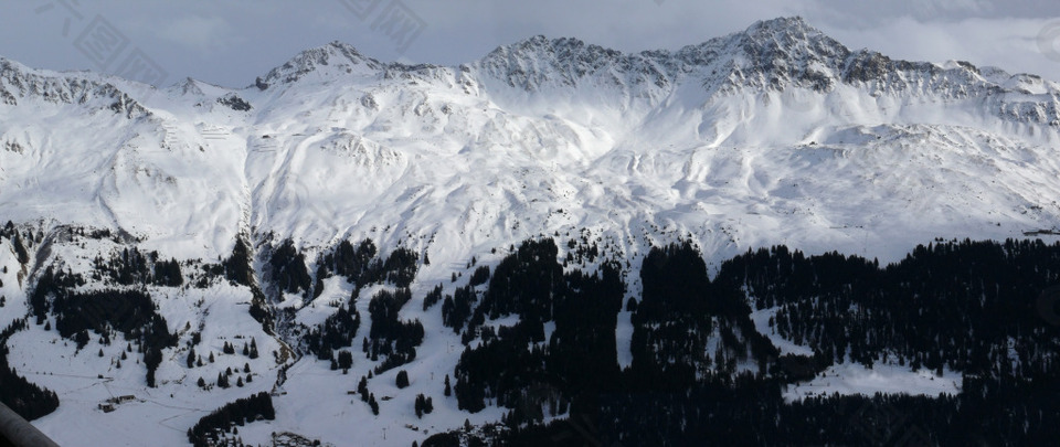 雪山群山实景贴图JPG图片