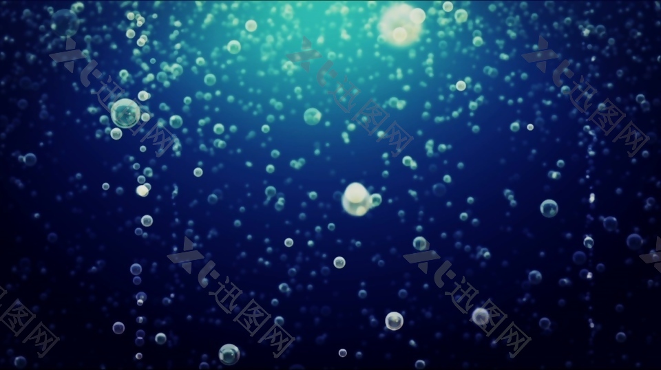 气泡动态视频LED背景素材