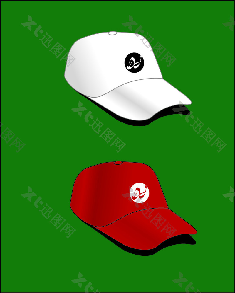 卡通棒球帽子设计
