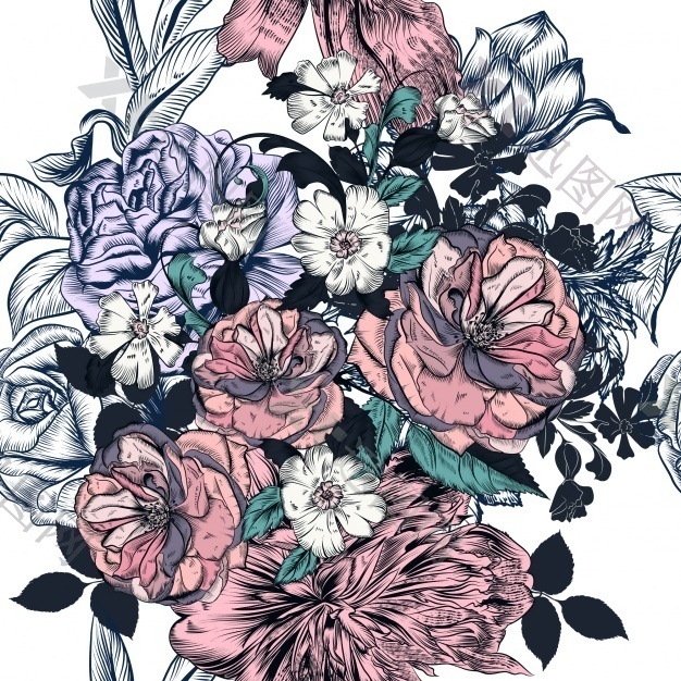 花卉图案设计