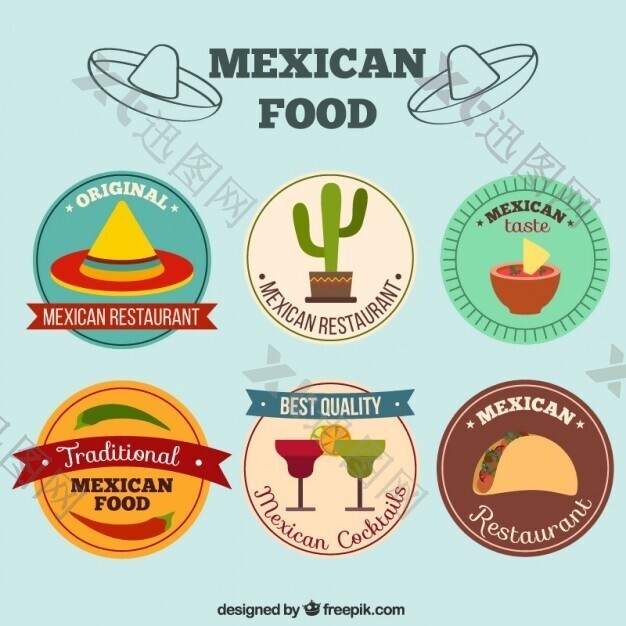 墨西哥食品标签收藏