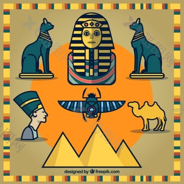 Egiptian的漫画