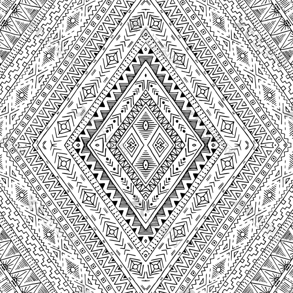 黑白几何图案背景