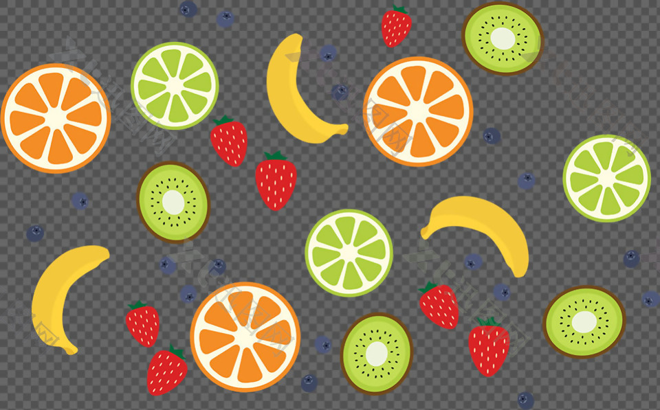 柠檬水果插画图标免抠png透明图层素材