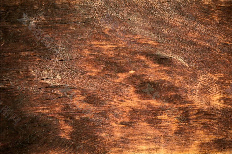 棕色火焰木纹背景图