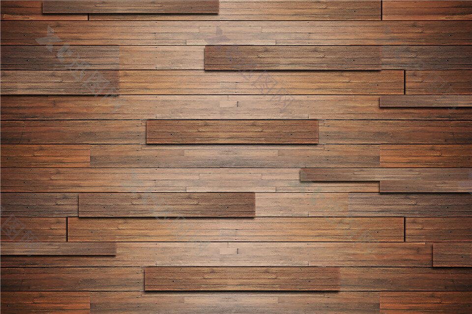 黑棕色拼接木地板纹理图