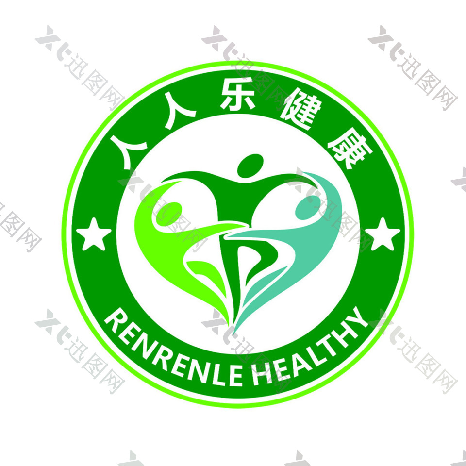 人人乐健康logo