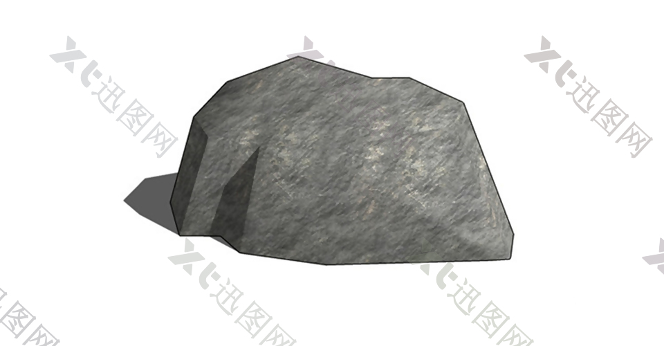 石头skp模型素材
