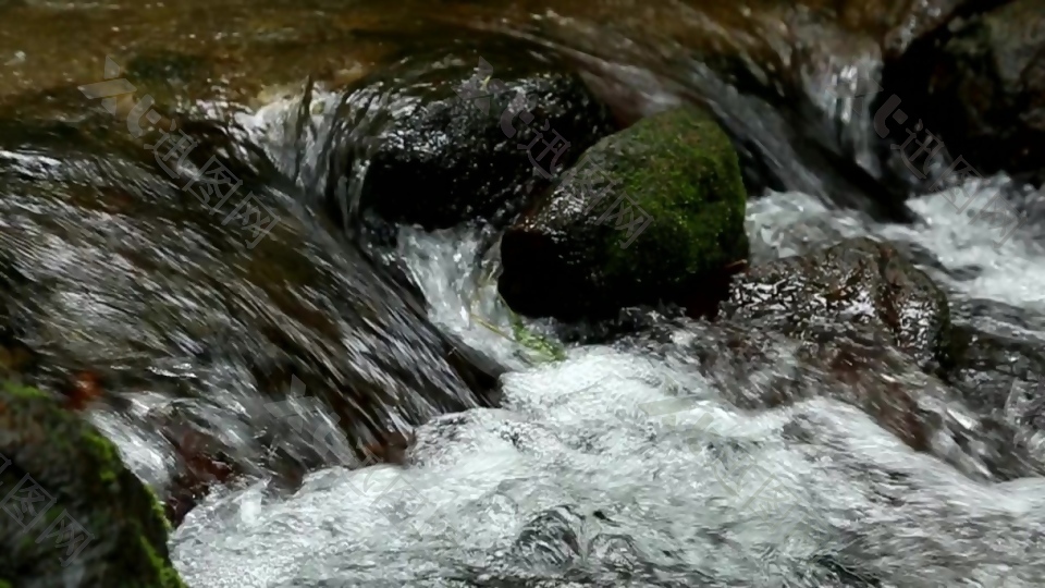 流水河流视频拍摄