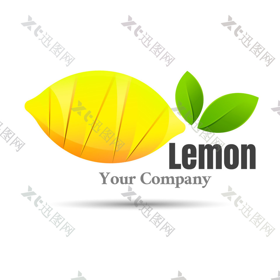创意水果柠檬商标