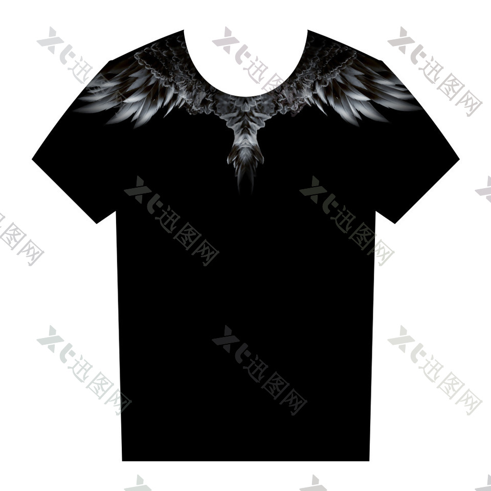 鹰短袖设计