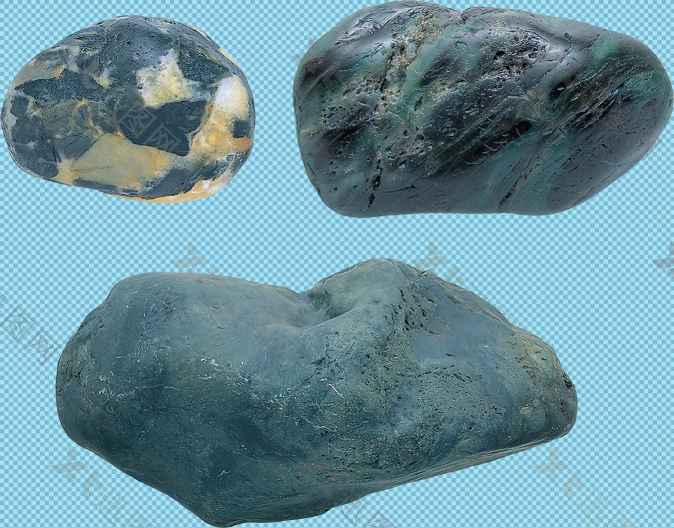 三块石头免抠png透明图层素材