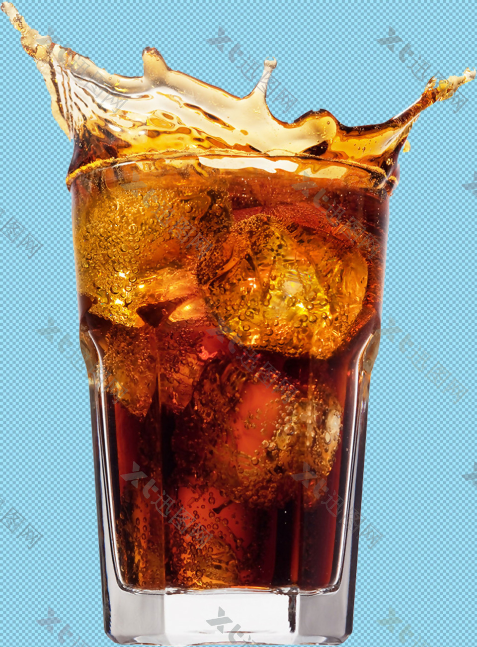 杯装可口可乐免抠png透明图层素材