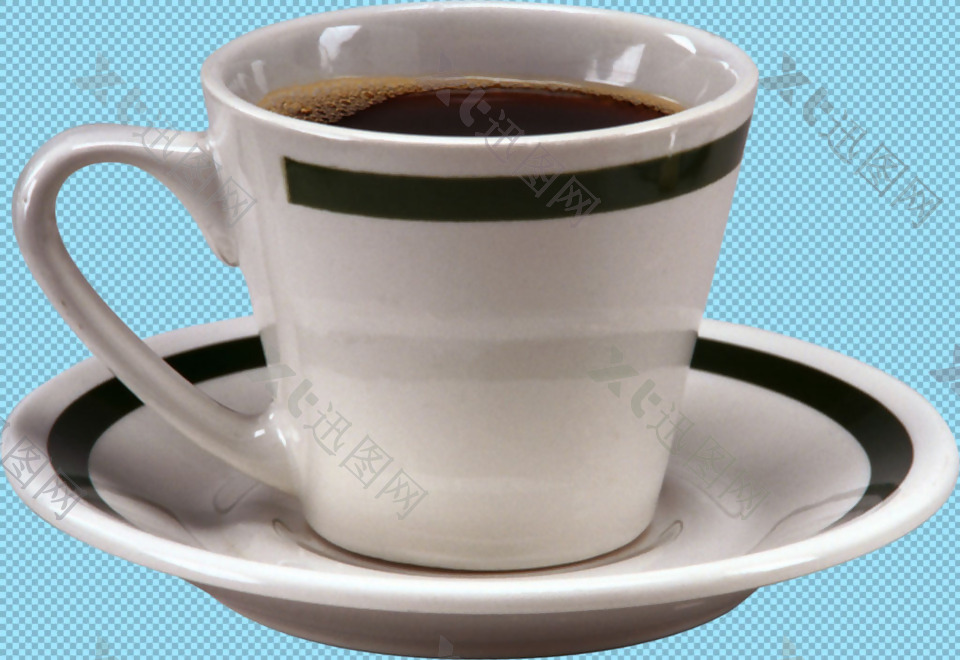 精美咖啡杯免抠png透明图层素材