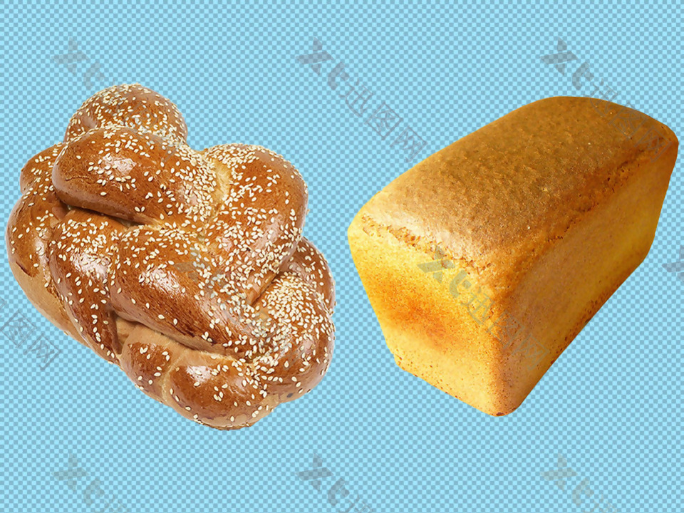 美味小面包免抠png透明图层素材