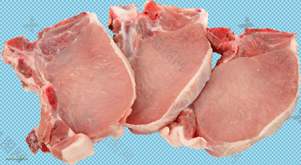 切片肉免抠png透明图层素材