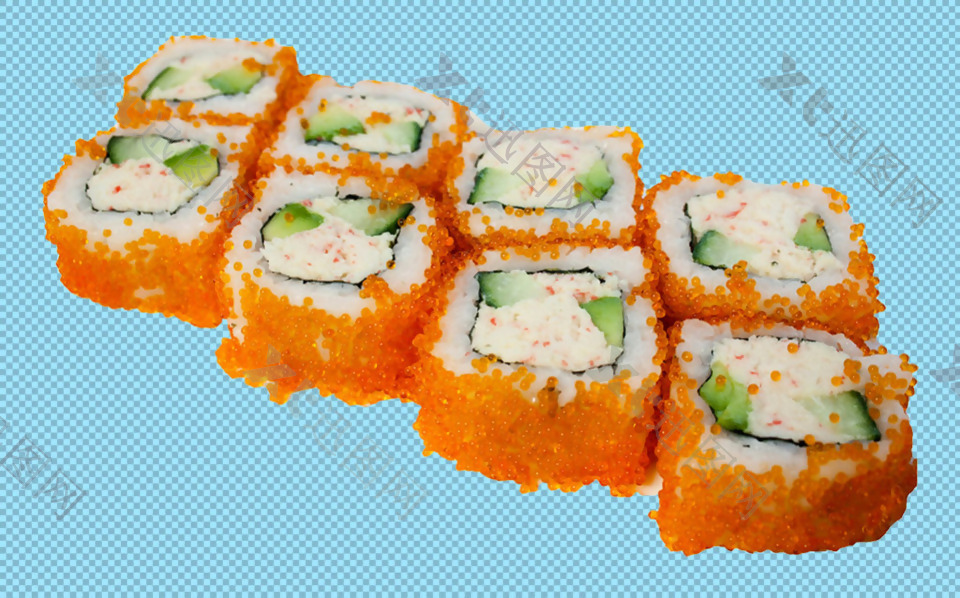 寿司图片免抠png透明图层素材