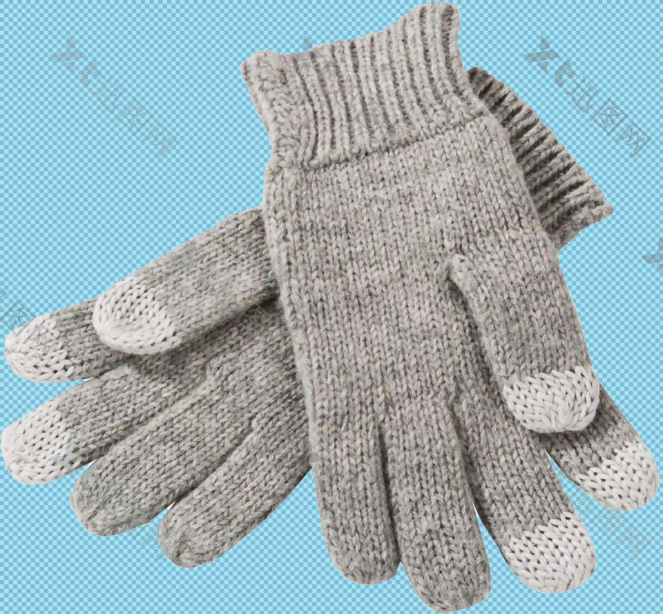 暖和的棉手套免抠png透明图层素材