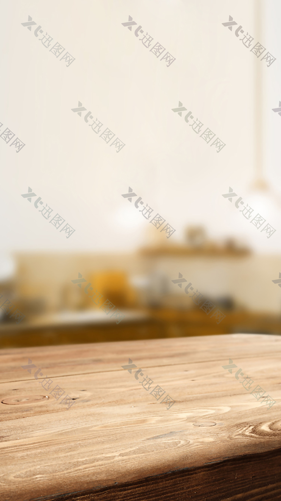 木质纹理桌子H5背景素材