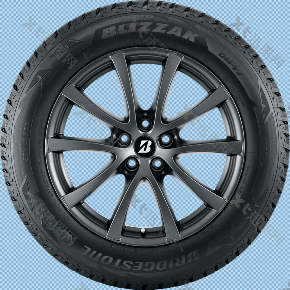 橡胶轮胎车轮免抠png透明图层素材
