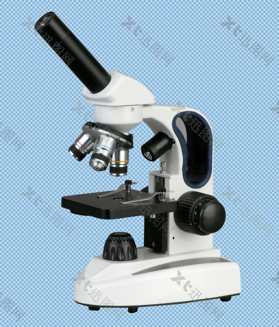 黑白显微镜免抠png透明图层素材