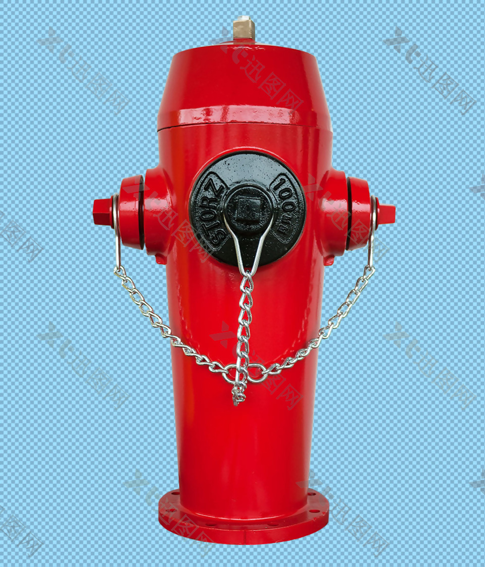 红色消防栓免抠png透明图层素材