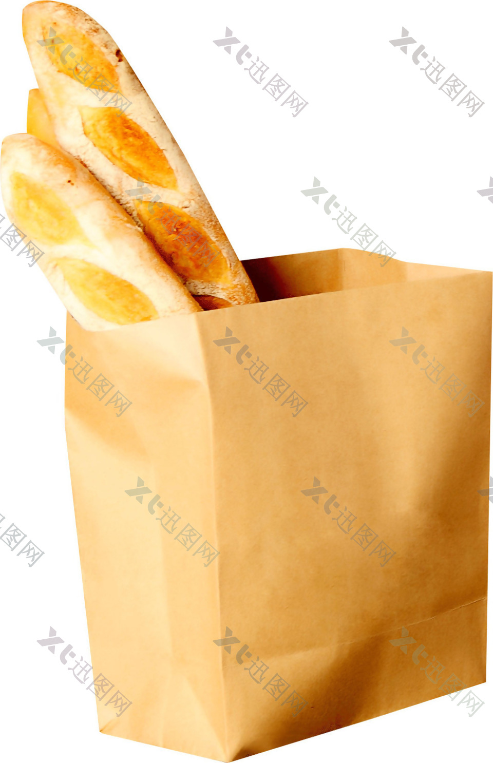 美味的面包食物png元素素材