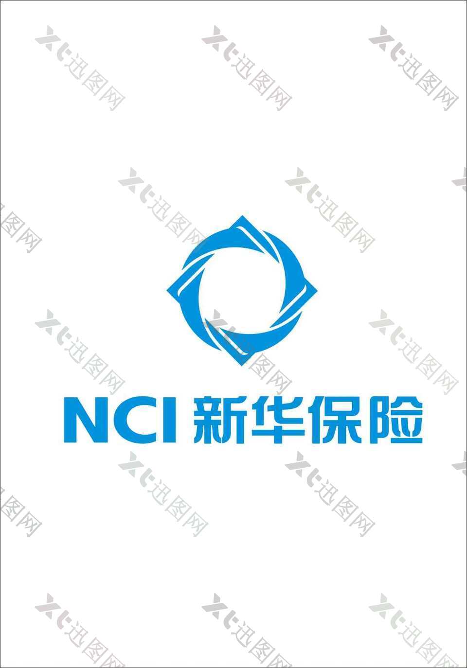 NCI新华保险标志