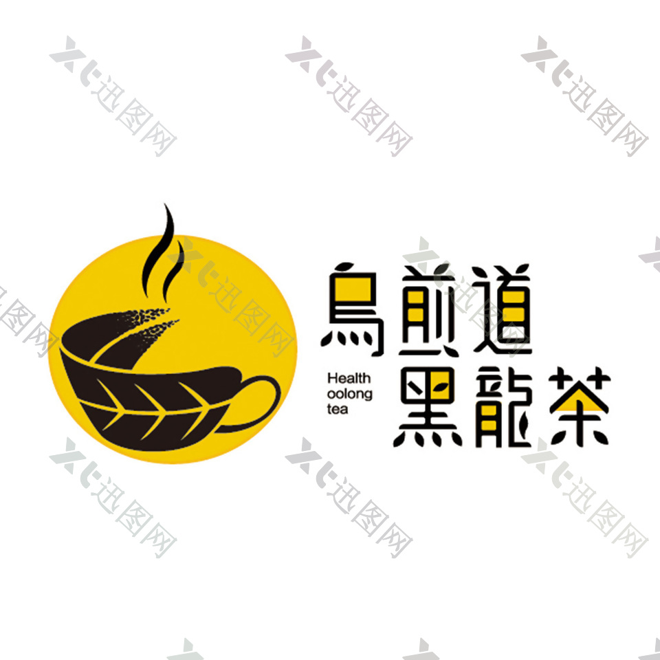 乌煎道黑龙茶logo