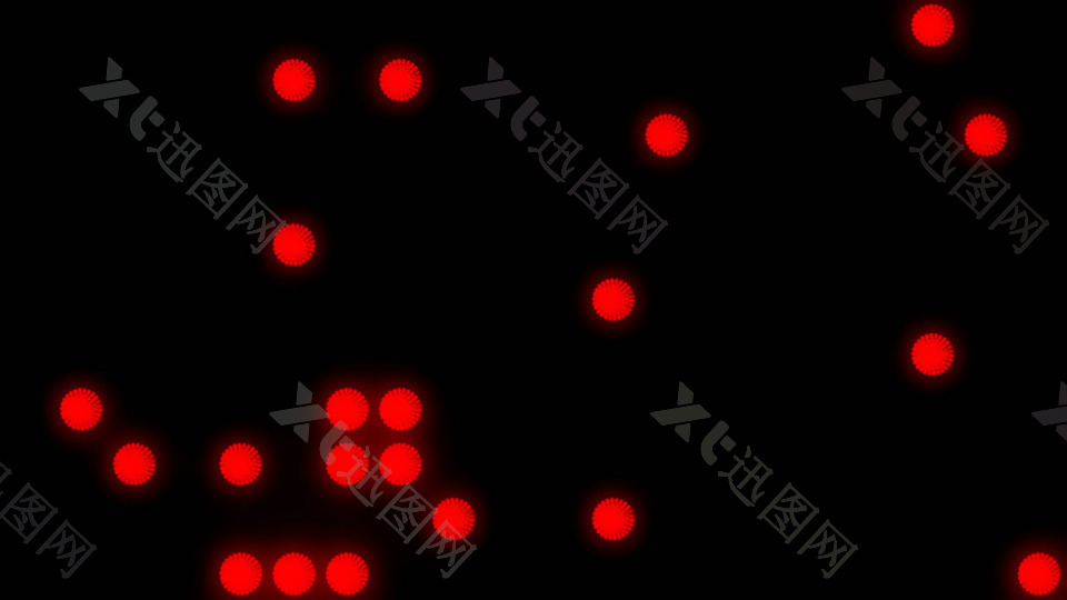 光点循环动态视频素材2-5