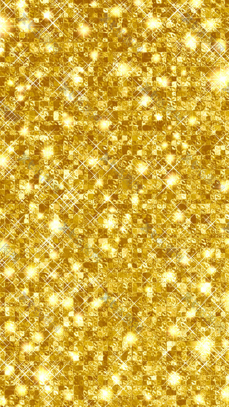 唯美金色粒子H5背景素材