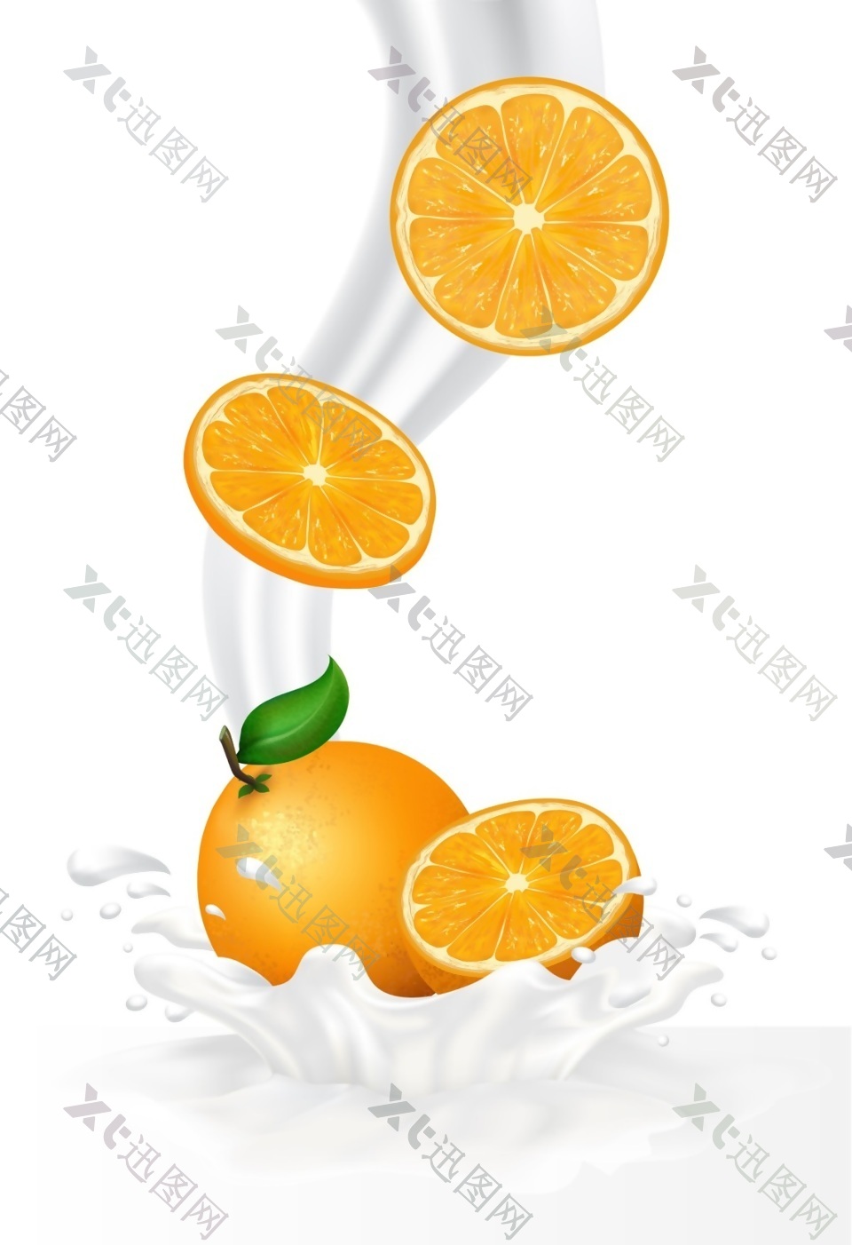 橙子与牛奶