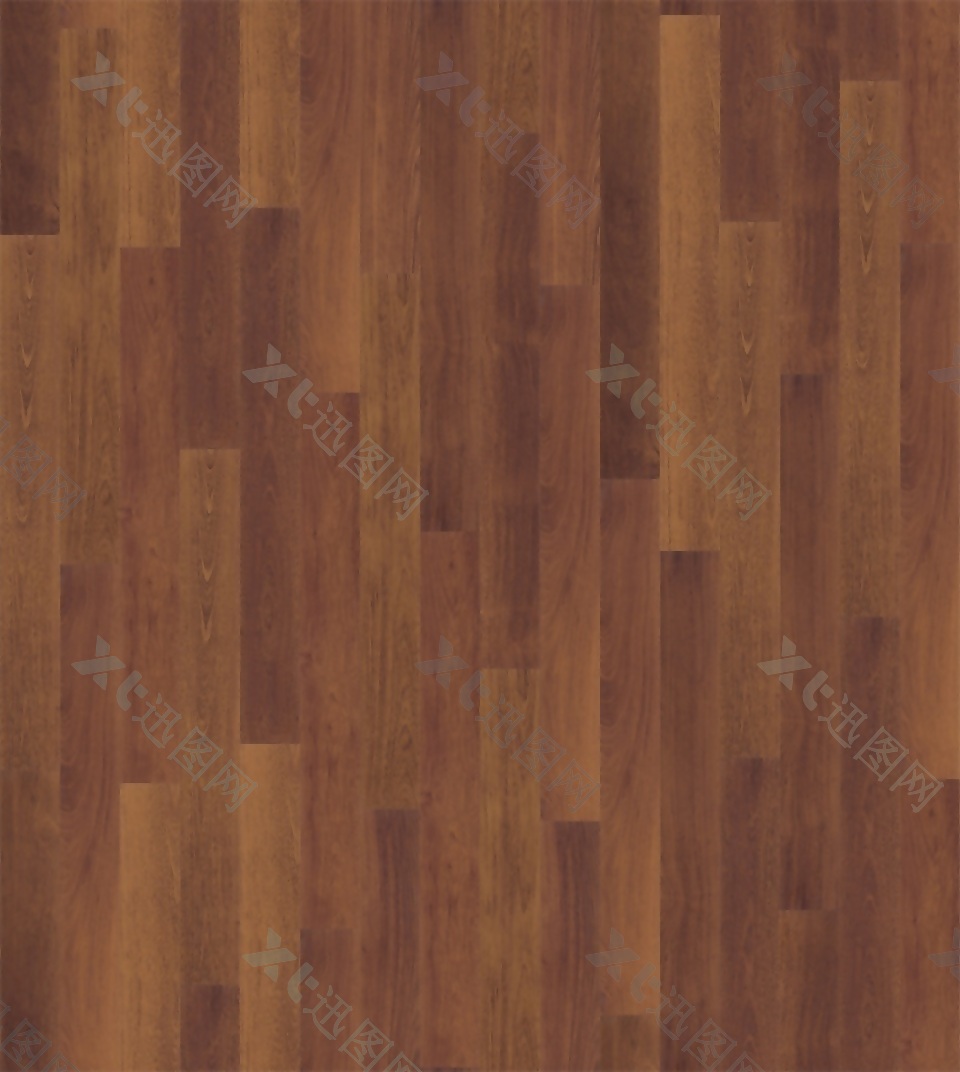 棕色胡桃地板木纹贴图
