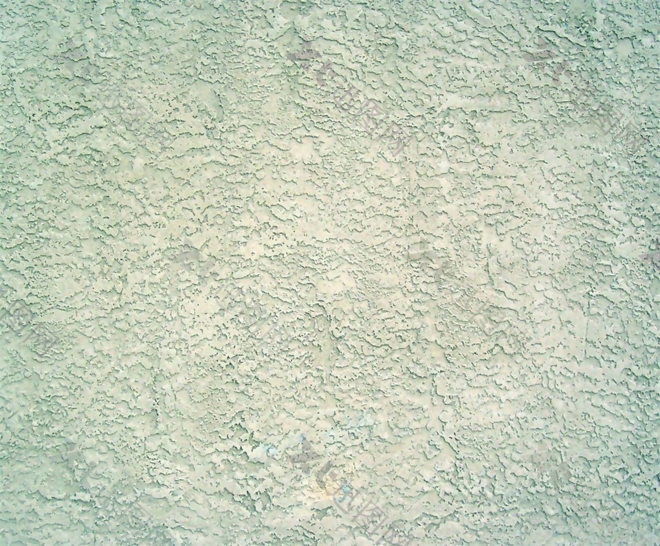 绿色石膏泥墙面材质贴图
