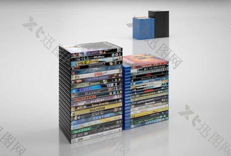 DVD光碟盒模型