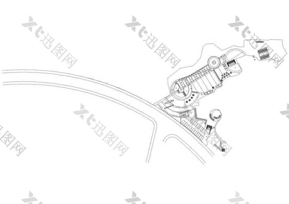 东莞黄大仙公园施工图43给水管系统图