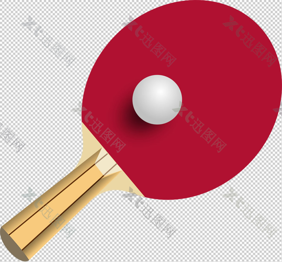 乒乓球图片免抠png透明图层素材