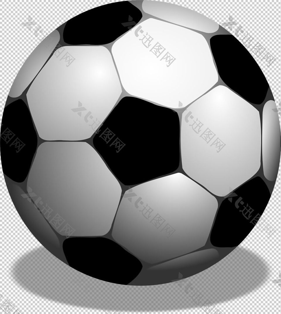 足球图片卡通免抠png透明图层素材