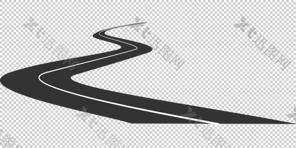 高速公路背景图抠png透明图层素材