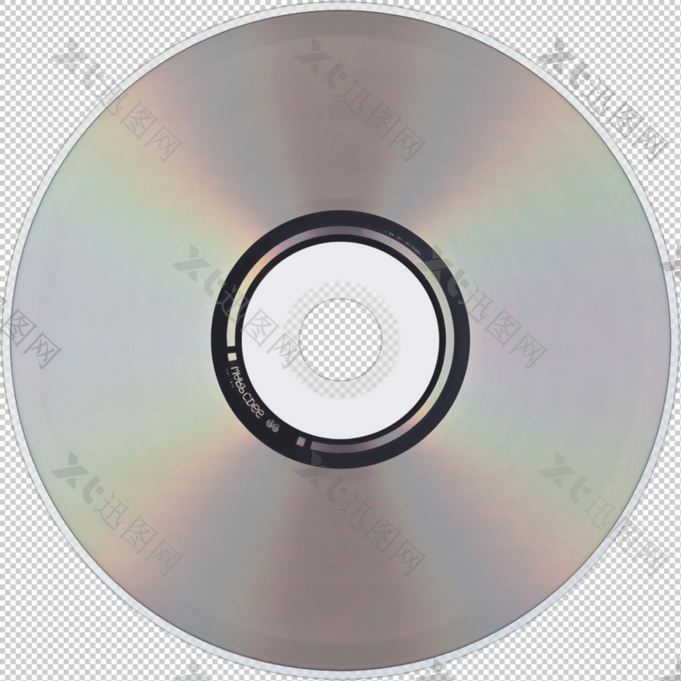 刻录DVD光盘免抠png透明图层素材