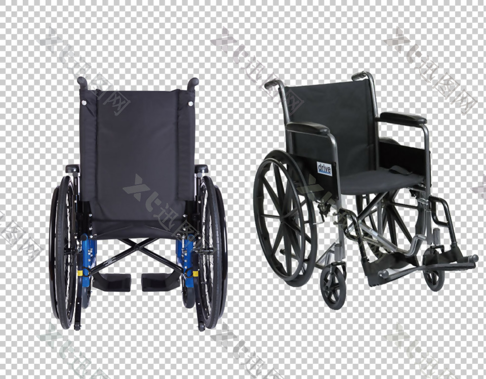 轮椅图片免抠png透明图层素材