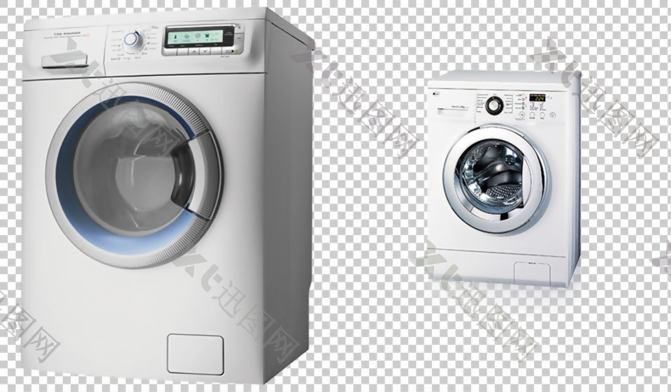 大洗衣机免抠png透明图层素材