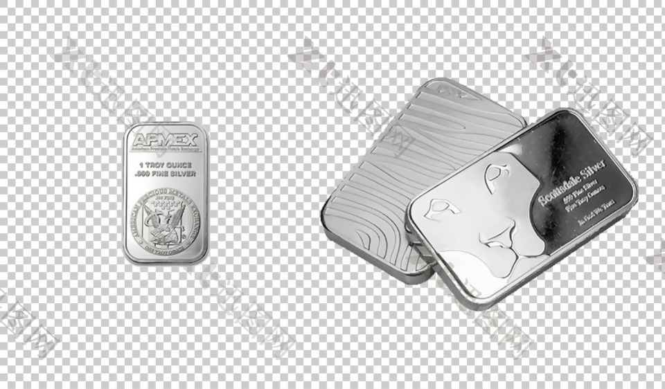 银砖银器免抠png透明图层素材