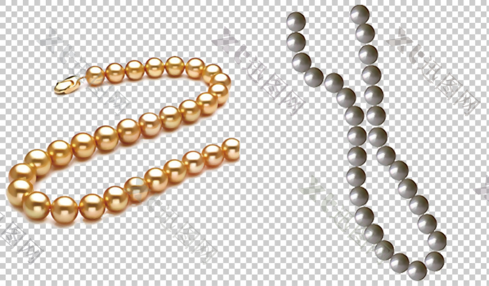珍珠免抠png透明图层素材