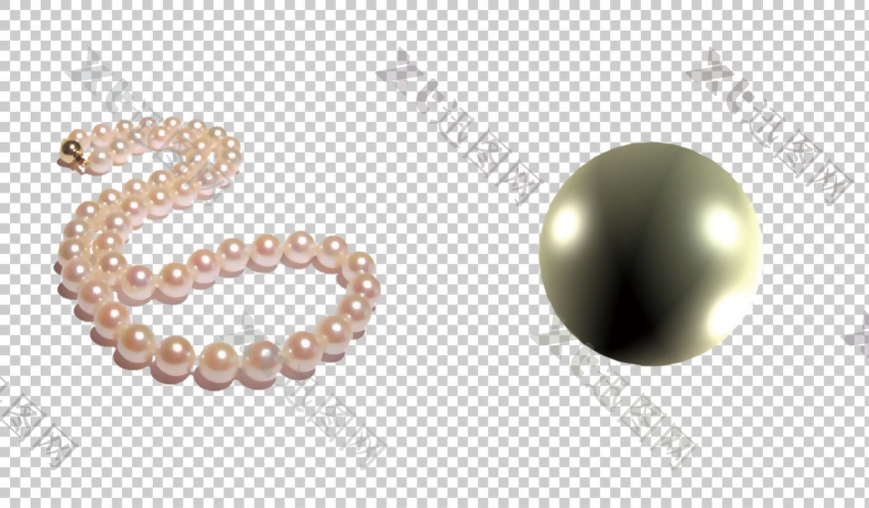 漂亮的珍珠免抠png透明图层素材