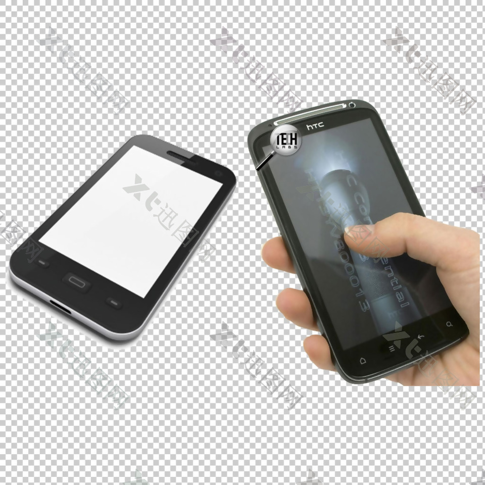 4g智能手机免抠png透明图层素材